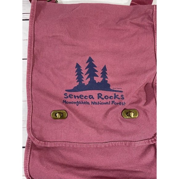 Authentic Pigment Messenger Bag Seneca Rocks Monongalia National Forest WV - Picture 2 of 9